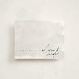 "Painterly" - Personalized Stationery Cards in Mist by Brittany Braithwaite - Front