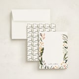 "Wild Blossoms" - Personalized Stationery Cards in Forest by Vivian Yiwing - Assembled