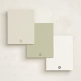 "friendliest flower" - Personalized Stationery Cards in Mint by Elizabeth Bishop - Back of Card Options