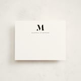 "Sigma" - Personalized Stationery Cards in Ice by chocomocacino - Front