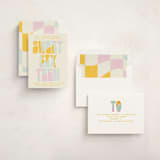 "Sweet Type" - Sweet Sixteen Party Invitations in Vanilla by Baumbirdy - Assembled