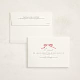 "Bow garden" - Sweet Sixteen Party Invitations in Coral by Yaling Hou Suzuki - FREE Recipient Addressing