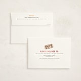 "Movie Night Party" - Sweet Sixteen Party Invitations in Cobblestone by Sherley Ferreira - FREE Recipient Addressing
