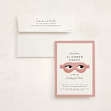 "slumber party" - Sweet Sixteen Party Invitations in Rose by mo kelley - Invitation with Envelope