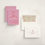 "Dancing Queen" - Sweet Sixteen Party Invitations in Pretty in Pink by Helena Vitto - Assembled