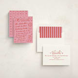 "cowboy club" - Sweet Sixteen Party Invitations in Cherry by Jennifer Lew - Assembled