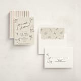 "Sweets & Treats" - Sweet Sixteen Party Invitations in Licorice by Sarah Rosenthal - Assembled