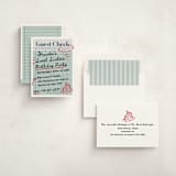 "guest check" - Sweet Sixteen Party Invitations in Mint by Jennifer Lew - Assembled