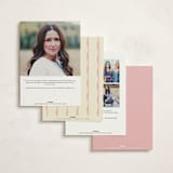 "Lambeth Cake" - Sweet Sixteen Party Invitations in Cotton Candy by Baumbirdy - Back of Card Options