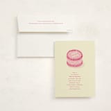 "Lambeth Cake" - Sweet Sixteen Party Invitations in Cotton Candy by Baumbirdy - Invitation with Envelope