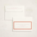 "Marfa" - Sweet Sixteen Party Invitations in Coral by Blustery August - FREE Recipient Addressing