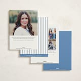 "Retro Sixteen Candles" - Sweet Sixteen Party Invitations in Azure by Baumbirdy - Back of Card Options