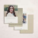 "Headliner" - Sweet Sixteen Party Invitations in Ink by Claire - Back of Card Options