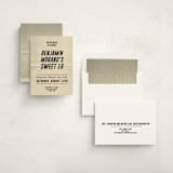 "Headliner" - Sweet Sixteen Party Invitations in Ink by Claire - Assembled