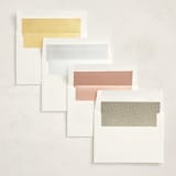 "Headliner" - Sweet Sixteen Party Invitations in Ink by Claire - Envelope Liner Options