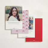 "birthday hat" - Sweet Sixteen Party Invitations in Ruby by Jennifer Lew - Back of Card Options