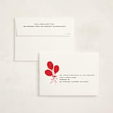 "birthday hat" - Sweet Sixteen Party Invitations in Ruby by Jennifer Lew - FREE Recipient Addressing