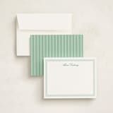 "canestrelli" - Personalized Stationery Cards in Seafoam by chocomocacino - Assembled