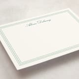 "canestrelli" - Personalized Stationery Cards in Seafoam by chocomocacino - Detail