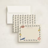 "Sardinia" - Personalized Stationery Cards in Sea by Sarah Rosenthal - Assembled