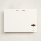 "Espresso Martini" - Personalized Stationery Cards in Chocolate by Baumbirdy - Front