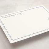 "Sailboat" - Personalized Stationery Cards in Coast by Cass Loh - Detail