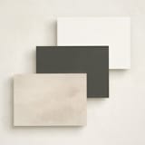 "fish" - Personalized Stationery Cards in Fog by Petra Kern - Back of Card Options