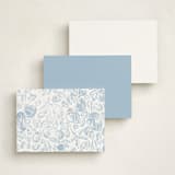 "Seashell " - Personalized Stationery Cards in Shell by Shiny Penny Studio - Back of Card Options