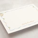 "Cottagecore" - Personalized Stationery Cards in Daphne by Creo Study - Detail