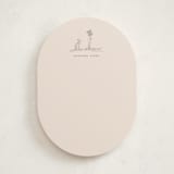"Sandscape" - Personalized Stationery Cards in Sand by Owl and Toad - Front