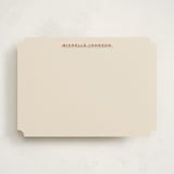 "Highlight" - Personalized Stationery Cards in Mint by elithing - Front