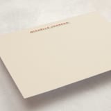 "Highlight" - Personalized Stationery Cards in Mint by elithing - Detail