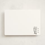 "Sardines" - Personalized Stationery Cards in Ink by Megan Davis - Front