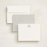 "Schnauzer" - Personalized Stationery Cards in Stone by Sarah Knight - Assembled