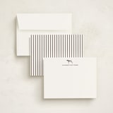 "German Shorthaired Pointer" - Personalized Stationery Cards in Truffle by Baumbirdy - Assembled