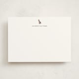 "German Shepherd" - Personalized Stationery Cards in Stone by Baumbirdy - Front