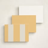 "Campania" - Personalized Stationery Cards in Sorbetto by Megan Davis - Back of Card Options
