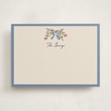 "A wedding in Low Country" - Personalized Stationery Cards in Cornflower by Chris Griffith - Front
