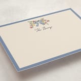 "A wedding in Low Country" - Personalized Stationery Cards in Cornflower by Chris Griffith - Detail