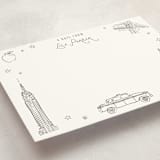 "iconic nyc" - Personalized Stationery Cards in Haze by Sarah Curry - Detail