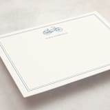 "Pedal Press" - Personalized Stationery Cards in Sky by Pinky Diamond Studio - Detail
