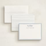 "Fishy" - Personalized Stationery Cards in River by Erin German - Assembled