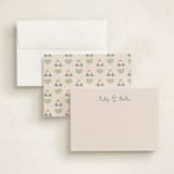 "Tini Bikini" - Personalized Stationery Cards in Denim by Aviva Atri - Assembled