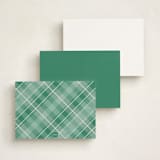 "On the Green" - Personalized Stationery Cards in Grass by Pinky Diamond Studio - Back of Card Options