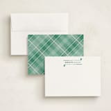 "On the Green" - Personalized Stationery Cards in Grass by Pinky Diamond Studio - Assembled