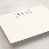 "On the Green" - Personalized Stationery Cards in Grass by Pinky Diamond Studio - Detail