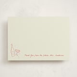 "Celebration" - Personalized Stationery Cards in Wisteria by Ashlee Townsend - Front