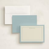 "Polka Dot Frame" - Personalized Stationery Cards in Garden by Robert and Stella - Assembled