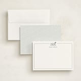 "Pointer" - Personalized Stationery Cards in Fern by Chris Ferebee - Assembled