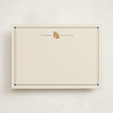 "Sport Classic" - Personalized Stationery Cards in Equestrian by Sarah Rosenthal - Front